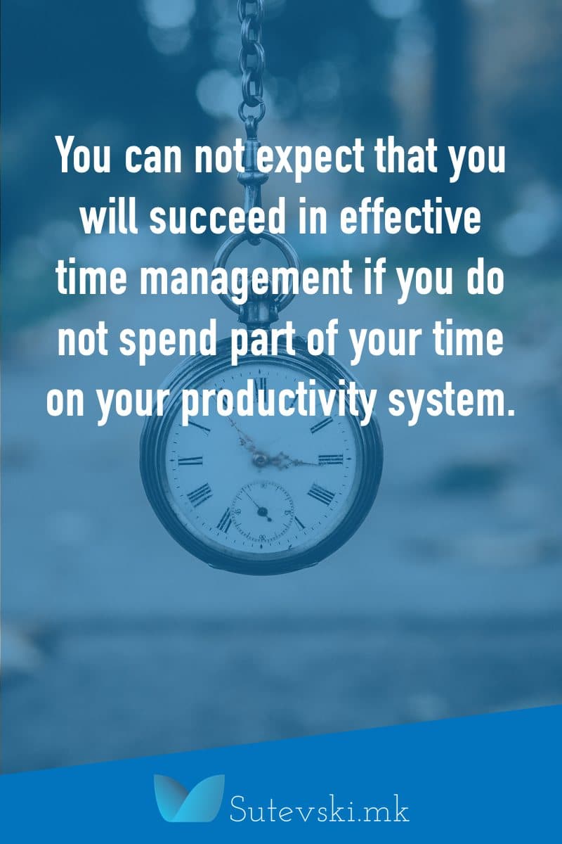 system for effective time management